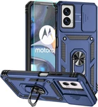 For Moto Power 5G 2024 Case, Silicone Rubber Bumper Hard Plastic Phone Wi. Fixed Price $12.69.