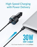 Anker Usb Car Charger, 42W Powerdrive Speed+ Duo, With 30W Powered By. Fixed Price $38.67.