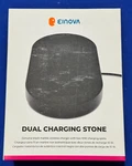 Einova 10W Qi Wireless Dual Charging Stone, WP0203020-014, Black Marble. Fixed Price $50.00.