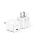 Anker Usb Charger With Foldable Plug, 20W Block For White. Fixed Price $65.26.