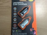 Iessentials Universal Usb Car Charger Value 2 Pack - Rapid New! Sealed. Fixed Price $7.50.