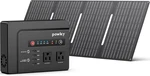 Powkey 200W 146WH Portable Power Station Camping Solar Generator 40W Panel. Fixed Price $160.99.
