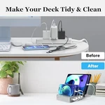 Vimc Usb Charging Station Dock 4-PORT Fast Silver. Fixed Price $24.41.