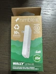 Nimble Wally Ultra Flat Charger, 65W Slim Fast With Dual Usb-c. Fixed Price $19.99.