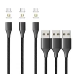 Netdot GEN10 2IN1 Nylon Braided Magnetic Charging Cable Fast. Fixed Price $26.40.