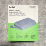 Belkin Boostcharge 10000MAH Power Bank Blue Fast Usb-c Integrated Cable. Fixed Price $19.00.