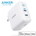 Anker 2-PORT Usb Type Wall Charger Adapter 40W Pd Fast Charging For Iphone 13. Fixed Price $49.99.