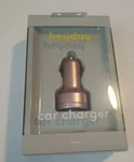 Heyday High Charging Speed 3.1 AMP/15.5W Car Charger - Dusty Pink. Fixed Price $8.25.
