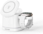 Magnetic Wireless Charger Stand For Apple Devices, 3 1 Travel Charging Statio. Fixed Price $65.74.