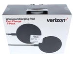 Verizon Fast Charge Wireless Charging Pad For Iphone 11 12 13 14 15 - Set Of 2X. Fixed Price $16.95.