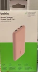 Belkin Boostcharge Usb-c Power Bank (10,000MAH, 15W, Rose Gold) New. Fixed Price $27.99.