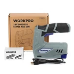Workpro 3.6V Electric Gun W/2000PCS Nails Staples Usb Charging Cable. Fixed Price $46.99.