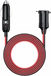 Kewig 12/24V Car Cigarette Lighter Extension Cord - 4.9 Ft, Red And Black. Fixed Price $15.99.