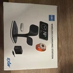 Exw 4-IN-1 Wireless Charging Station Black, Led Touch, Foldable, For Apple. Fixed Price $21.99.
