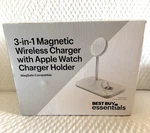 Best Buy Essentials 3-IN-1 7.5W Magnetic Wireless Charger For Apple Products. Fixed Price $17.95.