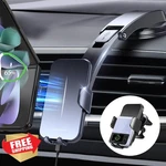 Ayuboc Wireless Car Charger Auto-clamping Mount. Fixed Price $44.99.
