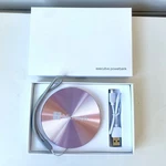 Portable Microsoft Executive Power Bank Charger Light Pink Metal PC5680 New. Fixed Price $29.99.