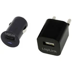 Logilink PA0076 Charger 1X2 Usb-a Black Indoor Environment, Car. Fixed Price $30.33.