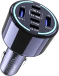 300W Usb Car Charger, 6 Ports (4 + 2 A) - PD3.1 Black. Fixed Price $63.37.