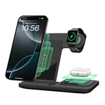 3IN1 Wireless Charger Dock Station For Apple Watch Ultra 10 9 Air Pods Iphone 16. Fixed Price $18.99.