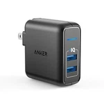 Anker Elite Dual 24W Usb Travel Wall Charger Powerport With Poweriq. Fixed Price $26.99.