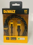 Dewalt DXMA1311322 Reinforced Charging Cable Micro Usb 6' (6FT) Android. Fixed Price $18.89.