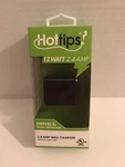 Hottips 2.4 Amp Usb Wall Charger/adapter - Black. Fixed Price $9.25.