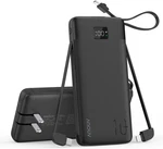Portable Charger Built-in Cables And Ac Wall Plug, 10000MAH 22.5W Pd Fast Chargi. Fixed Price $44.24.