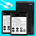 High Grade 2X 3920MAH Durable Battery Rapid Charger Cable Fits Lg Lucid VS876. Fixed Price $61.45.