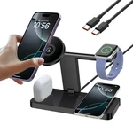 4IN1 Magnetic Wireless Charger Station For Apple Watch Iphone 17 16 15 14 13 12. Fixed Price $24.77.