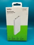 Belkin BPB011BTWH Boostcharge Power Bank 10K-WHITE. Fixed Price $19.95.