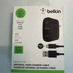 Belkin Boost Usb-a Wall Charger + To Micro-usb Cable 12W-BLACK New. Fixed Price $14.39.