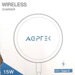 Agptek Wireless Cell Phone Charging Pad 15W Usb Charger. Fixed Price $14.50.